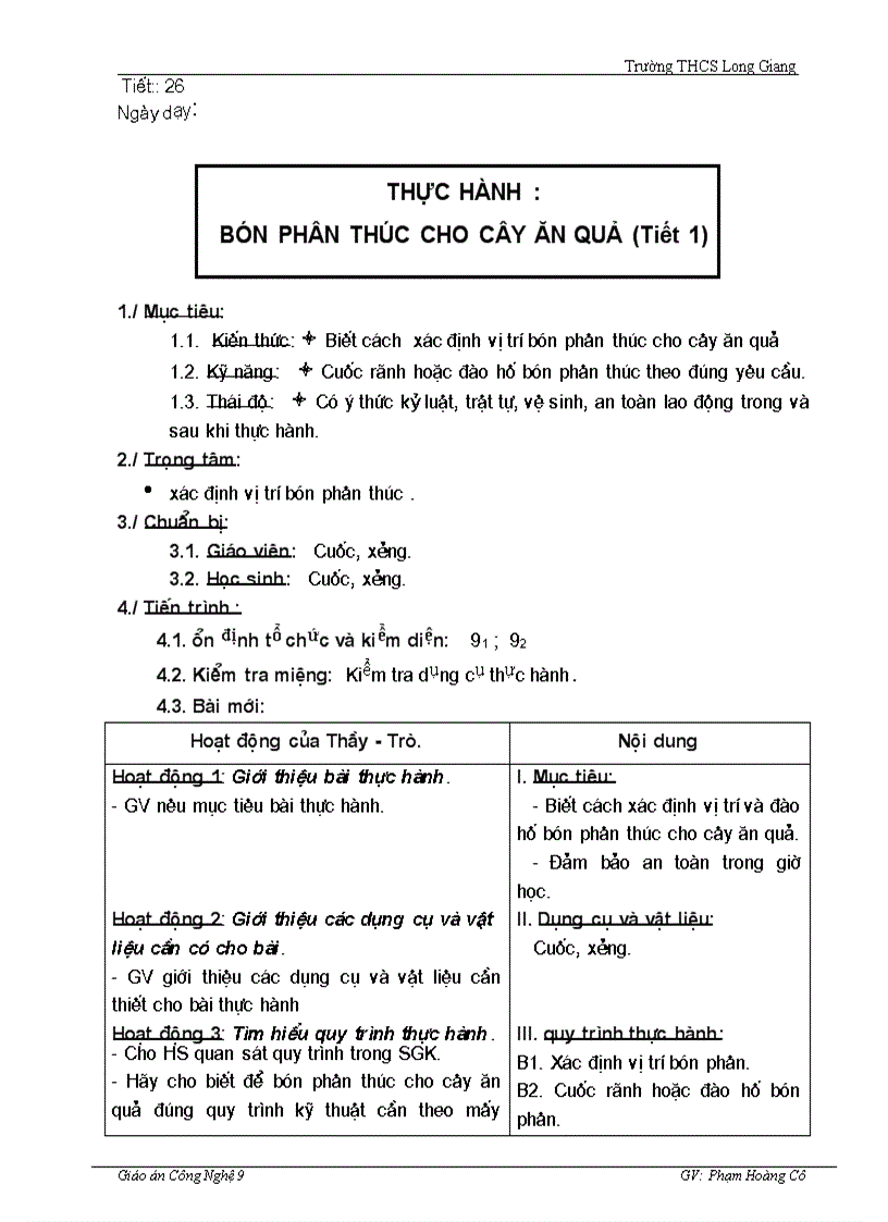 image for page Công Nghệ 9 T26