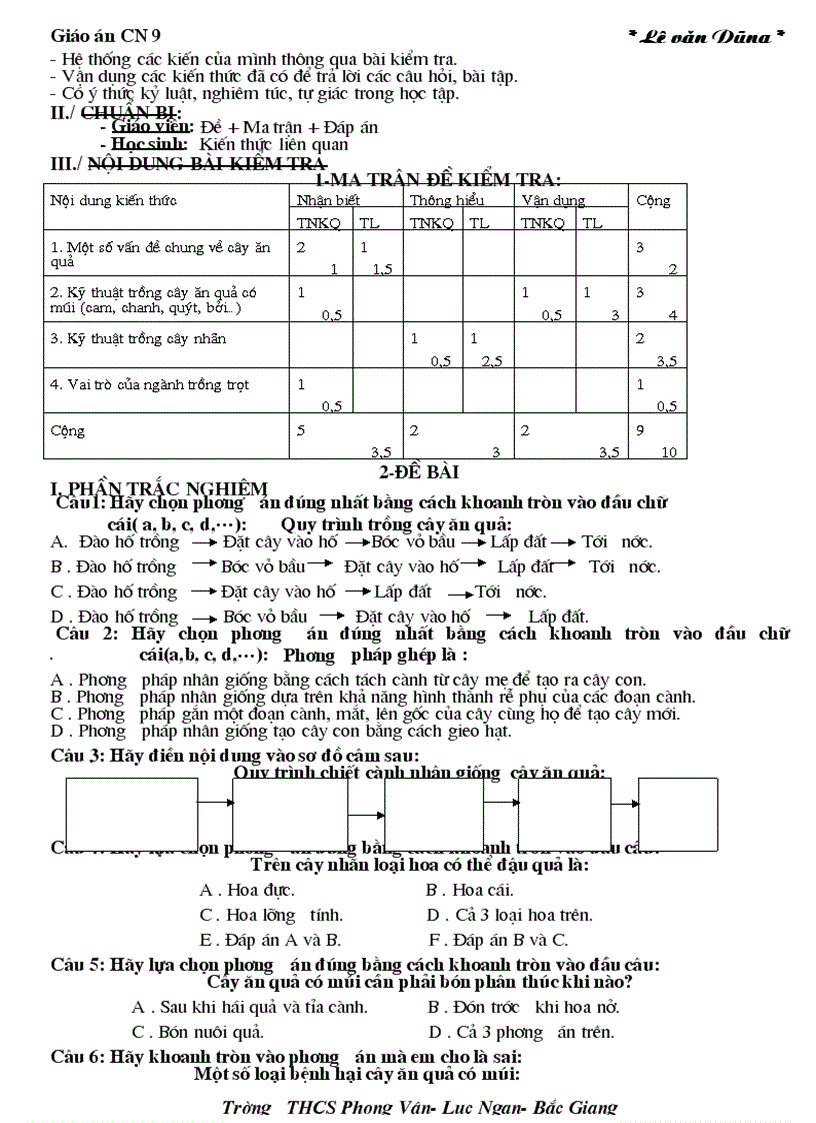 image for page Công nghệ 9 chuẩn 1