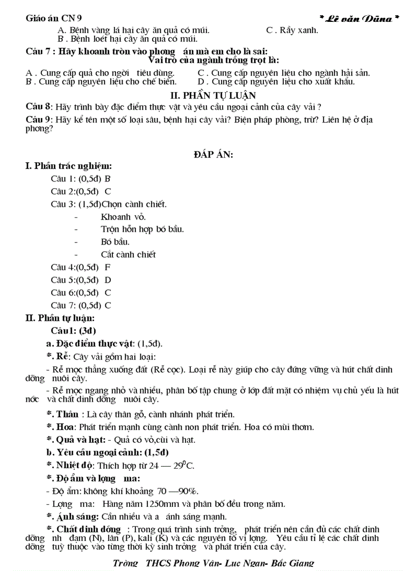 image for page Công nghệ 9 chuẩn 1
