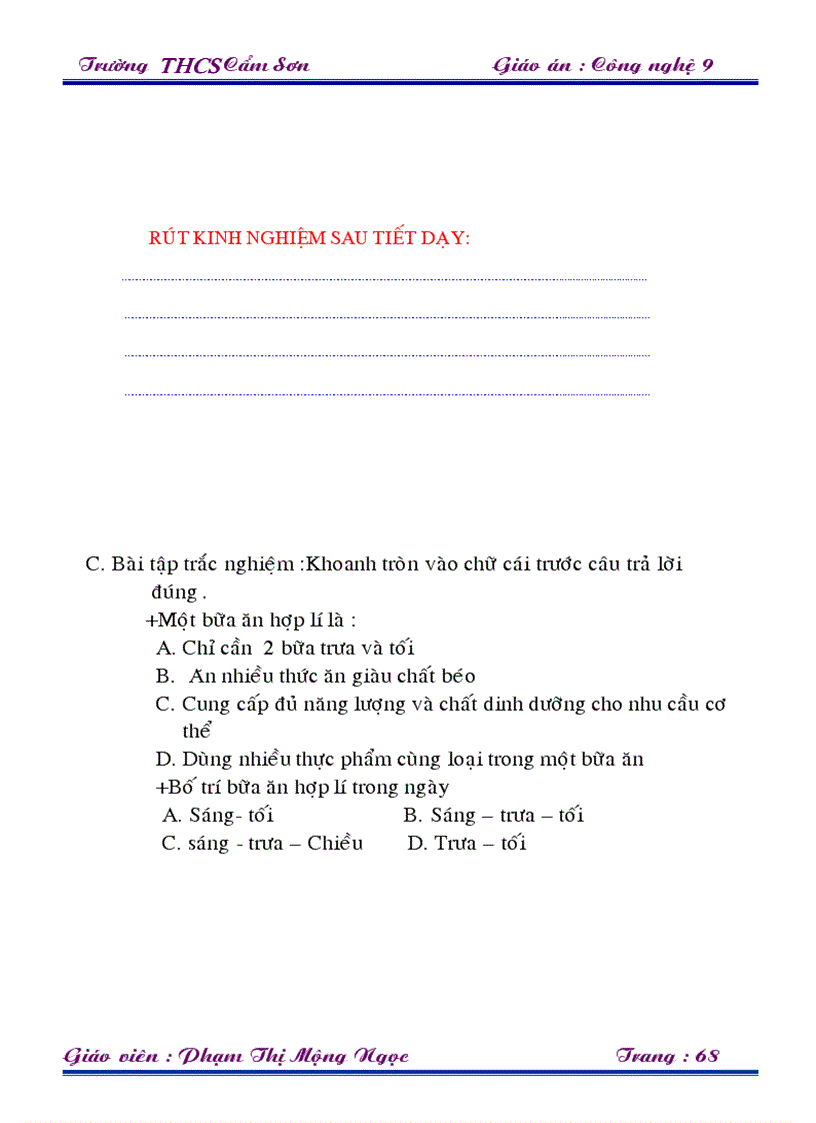 image for page Đề công nghệ 9 kỳ 2 có đáp án