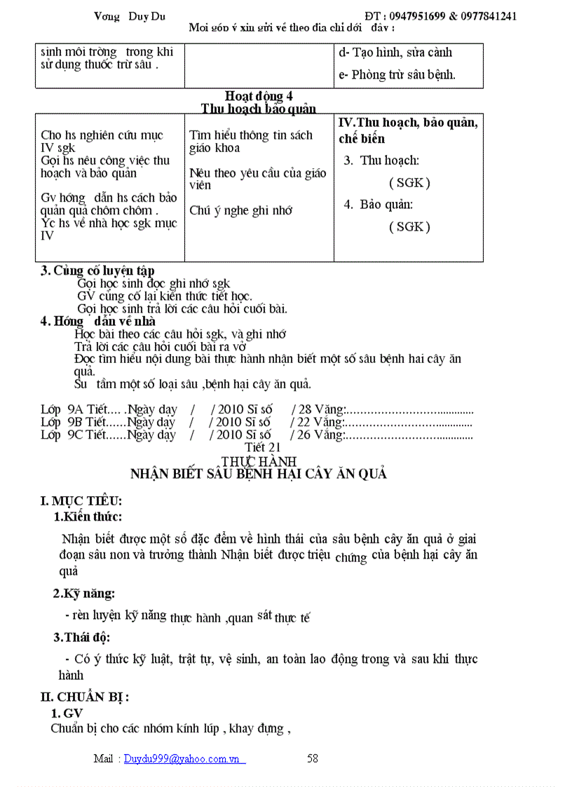 image for page GA Công nghệ 9 Chuẩn 2010 2011