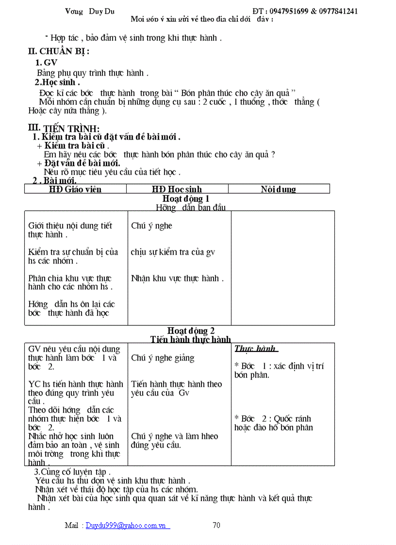 image for page GA Công nghệ 9 Chuẩn 2010 2011