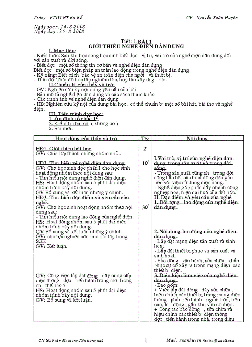 image for page Giao an cong nghe 9 lap dat dien