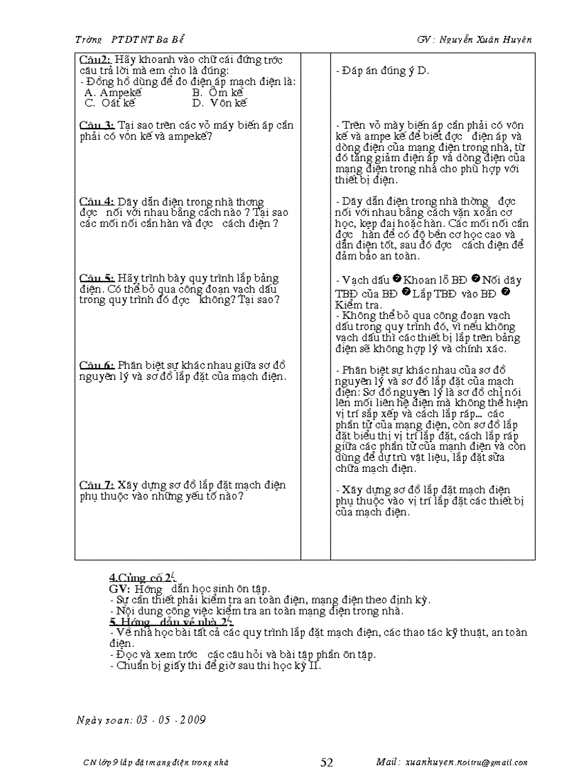 image for page Giao an cong nghe 9 lap dat dien