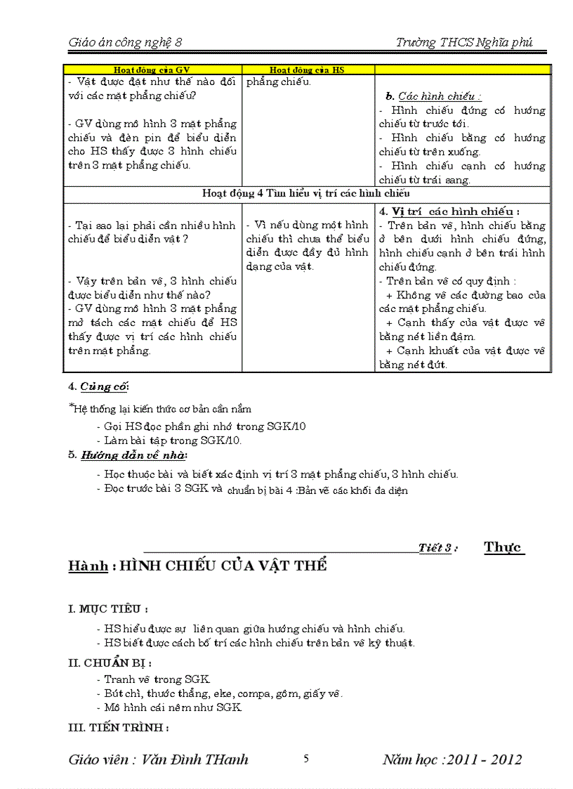 image for page Giáo án CN 8