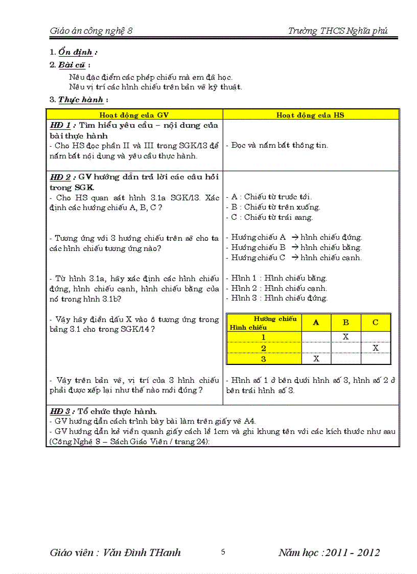 image for page Giáo án CN 8