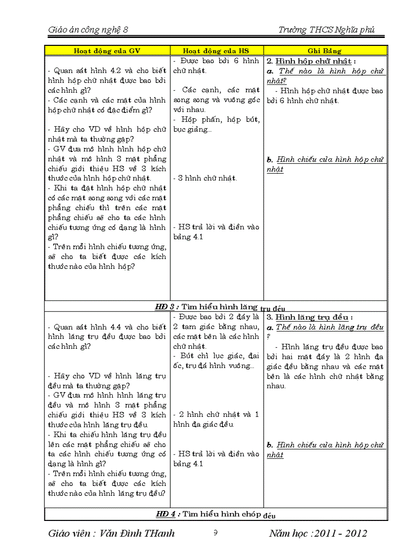 image for page Giáo án CN 8