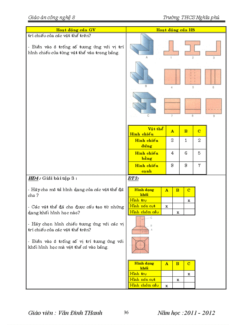 image for page Giáo án CN 8