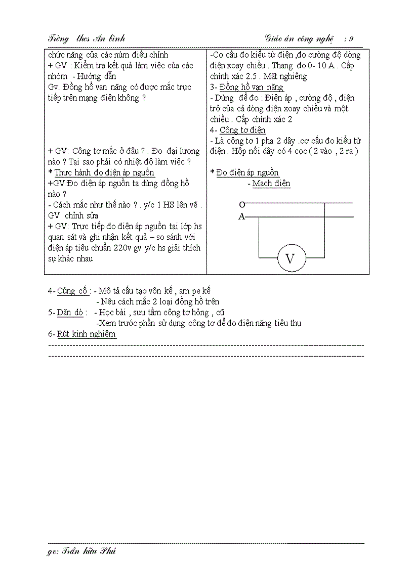 image for page Giao an cn 9 dien bai 4 tiet 1 sieu hay