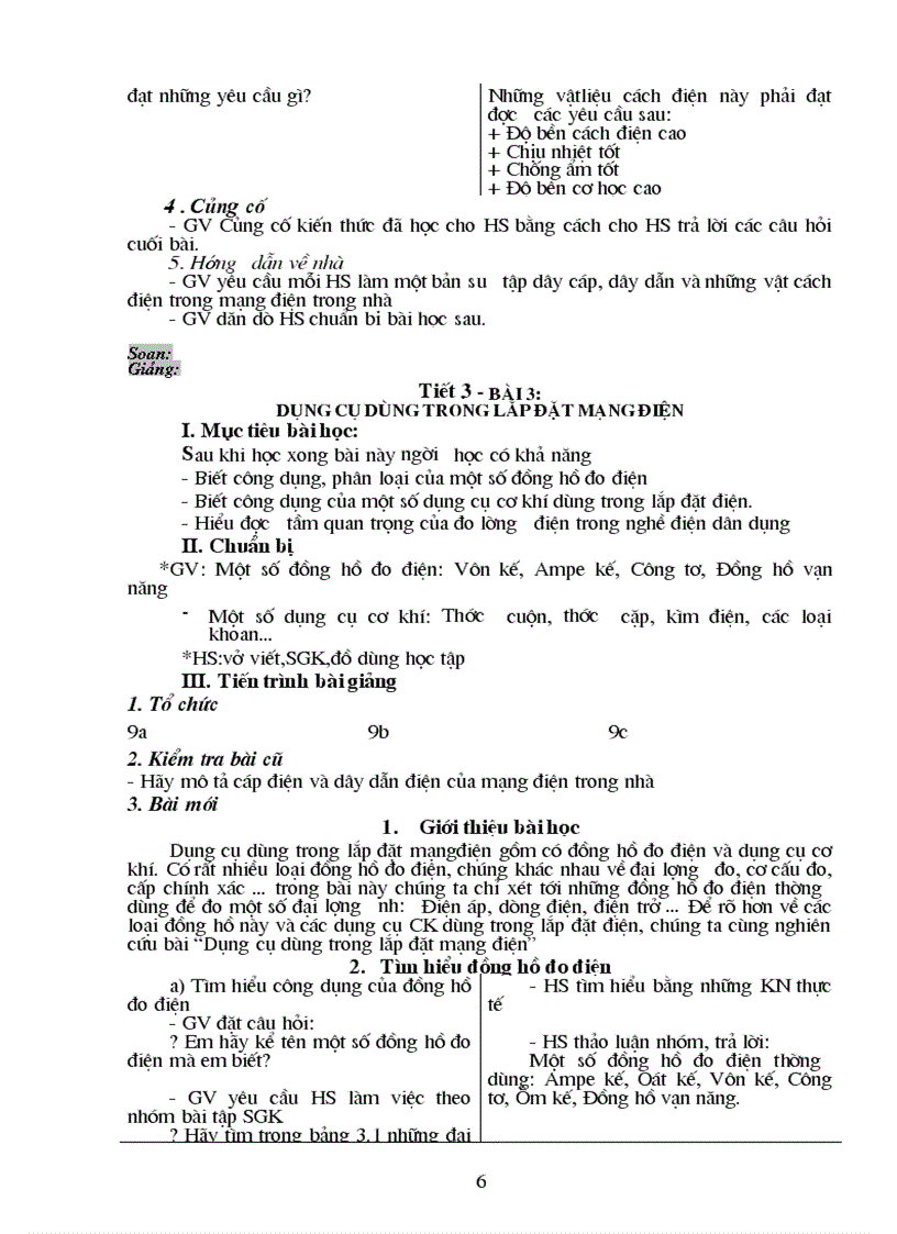image for page Giáo án CN 9 Điện