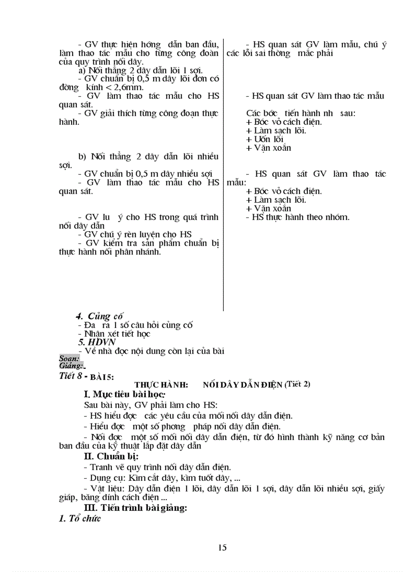image for page Giáo án CN 9 Điện
