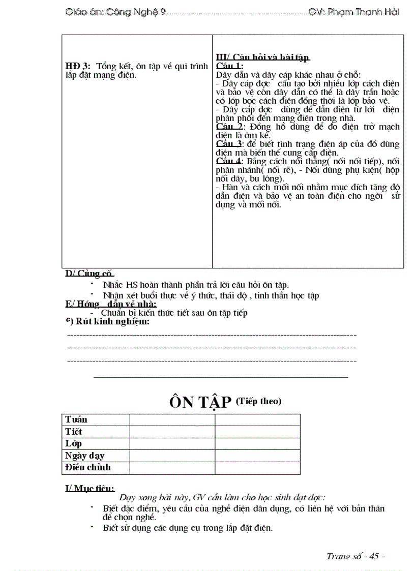 image for page Giáo án cn 9 đủ