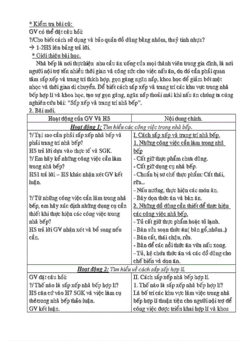 image for page Giáo án CN 9 nấu ăn