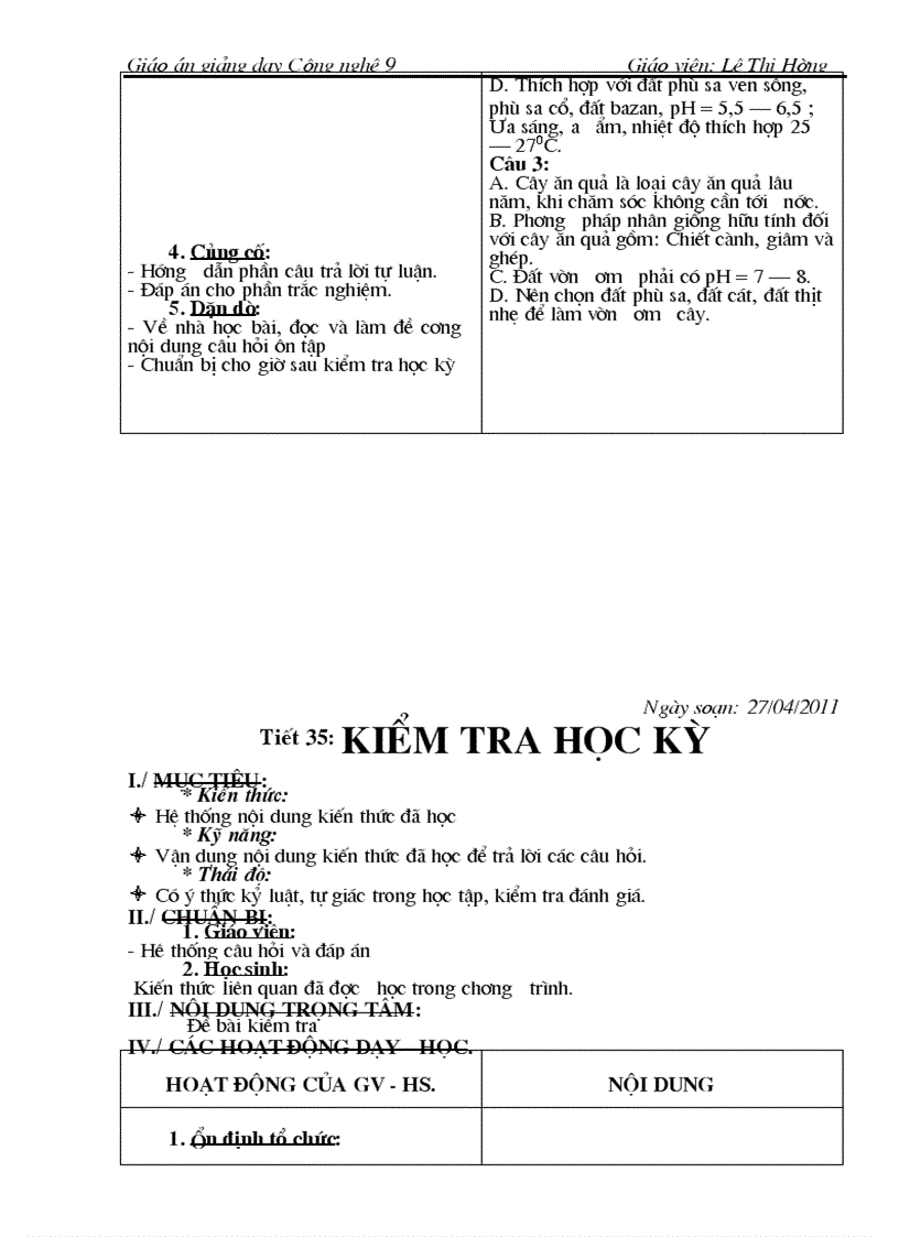 image for page Giáo Án CN 9 TCAQ day du