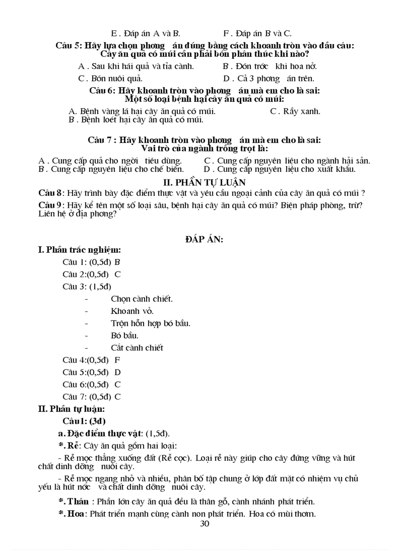 image for page Giáo án CN 9 trọn bộ