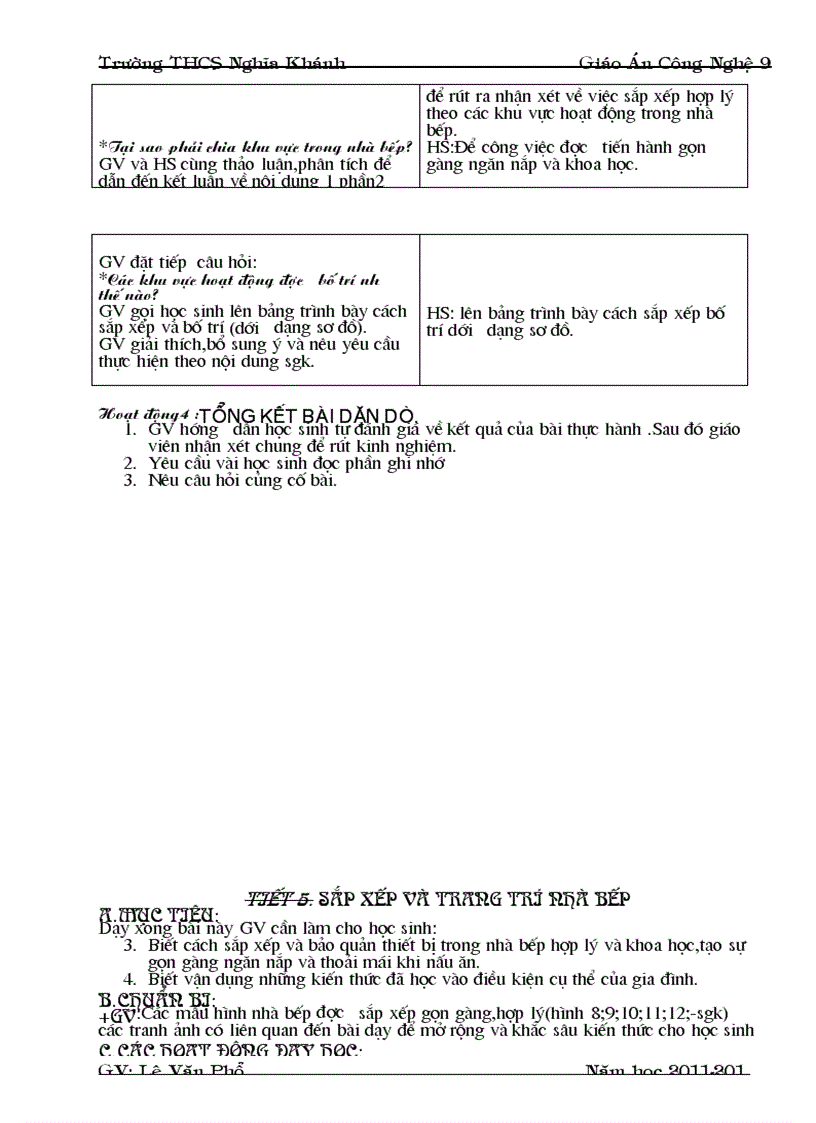 image for page Giao an CN nau an 9