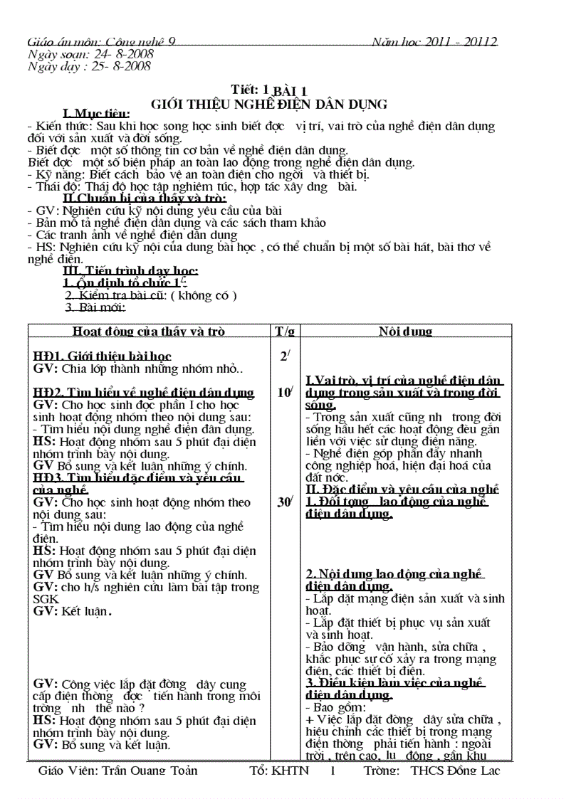 image for page Giáo án cn9 11 12