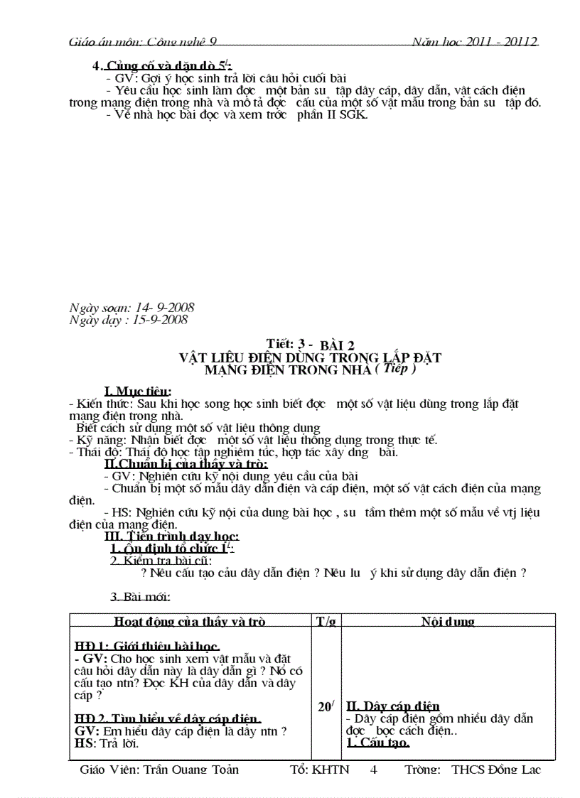 image for page Giáo án cn9 11 12