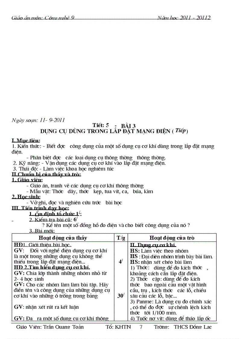 image for page Giáo án cn9 11 12