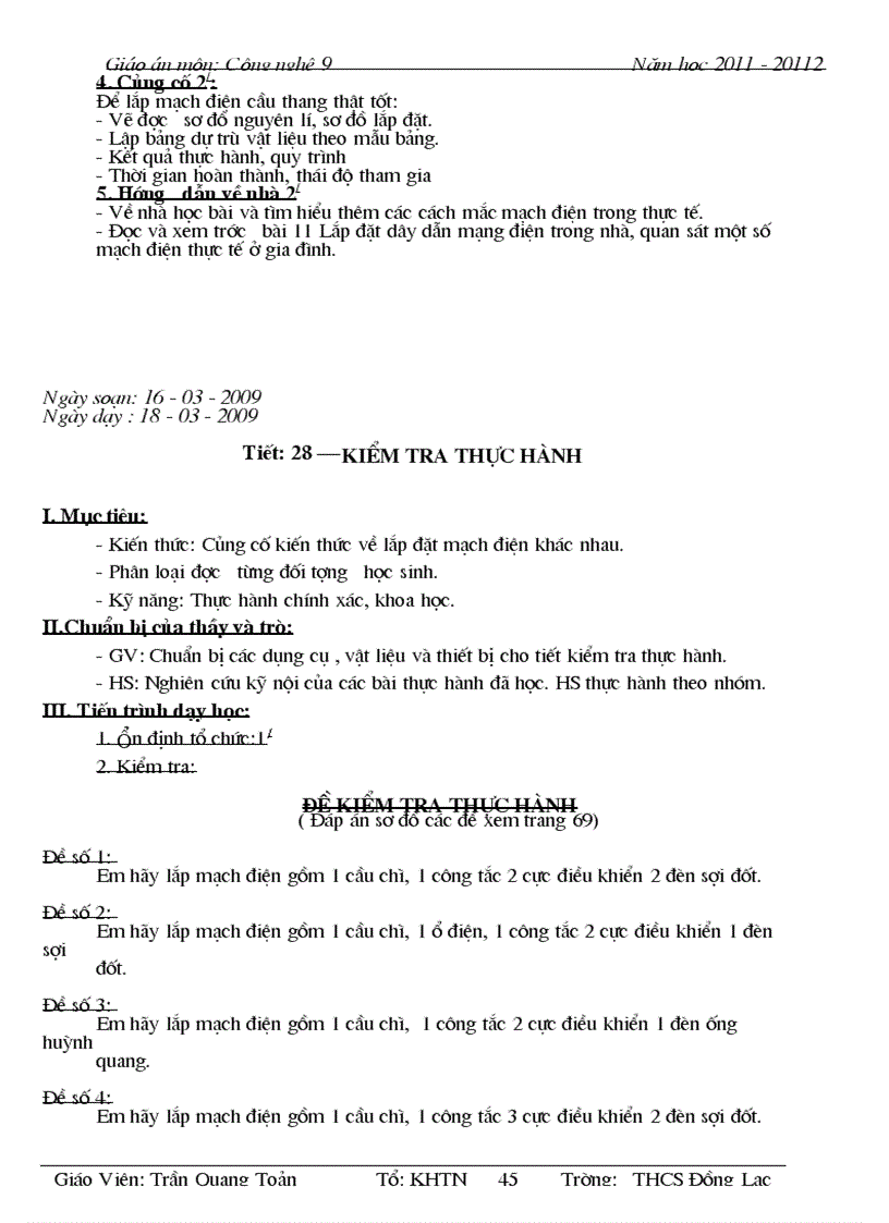 image for page Giáo án cn9 11 12