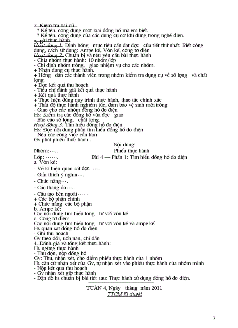 image for page Giáo án CN9 2011 2012