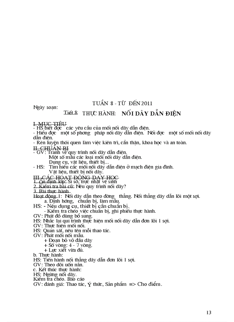 image for page Giáo án CN9 2011 2012