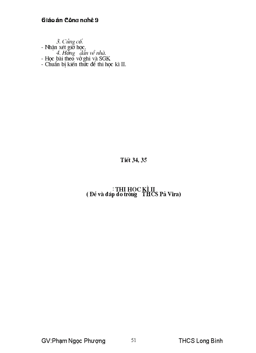 image for page Giáo án cn9 cả năm 3 cột theo cktkn