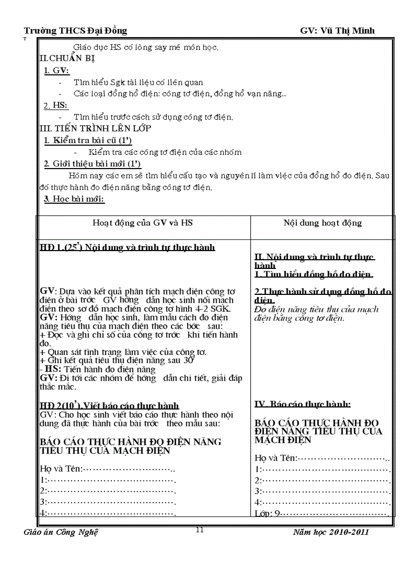 image for page Giao an CN9 cả năm 2 cột hay