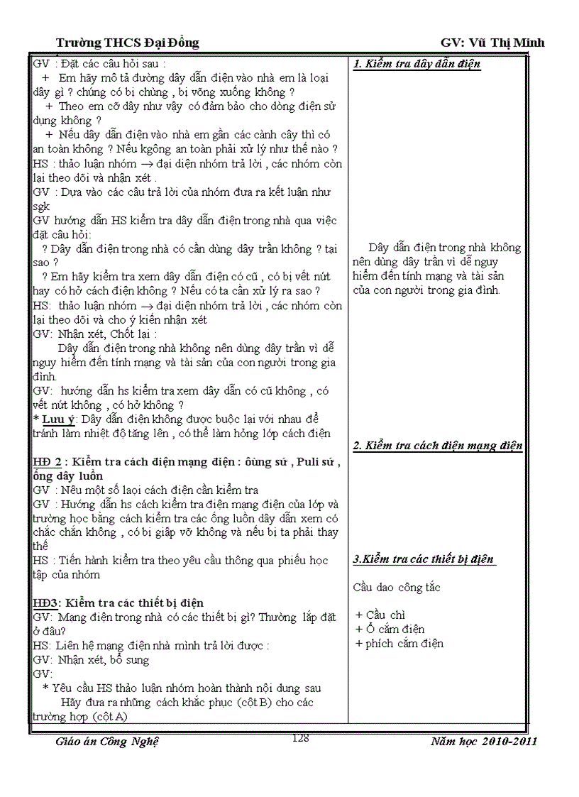 image for page Giao an CN9 cả năm 2 cột hay