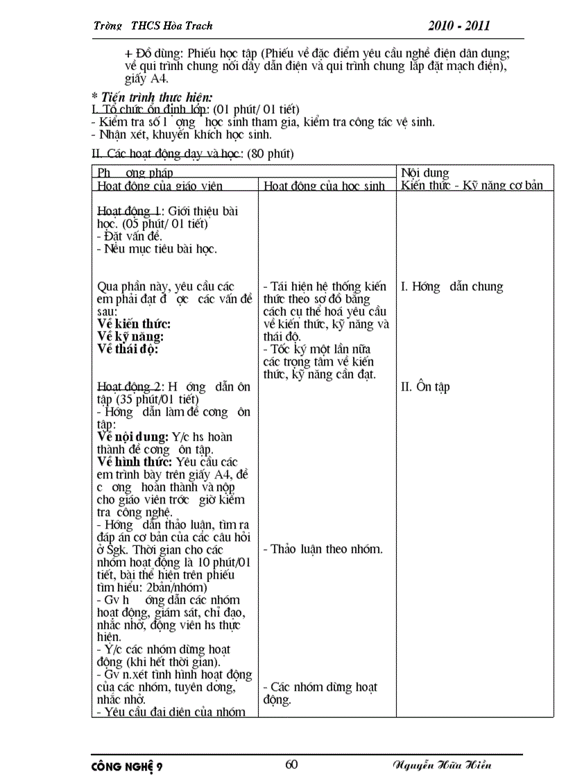 image for page Giao an CN9 H2