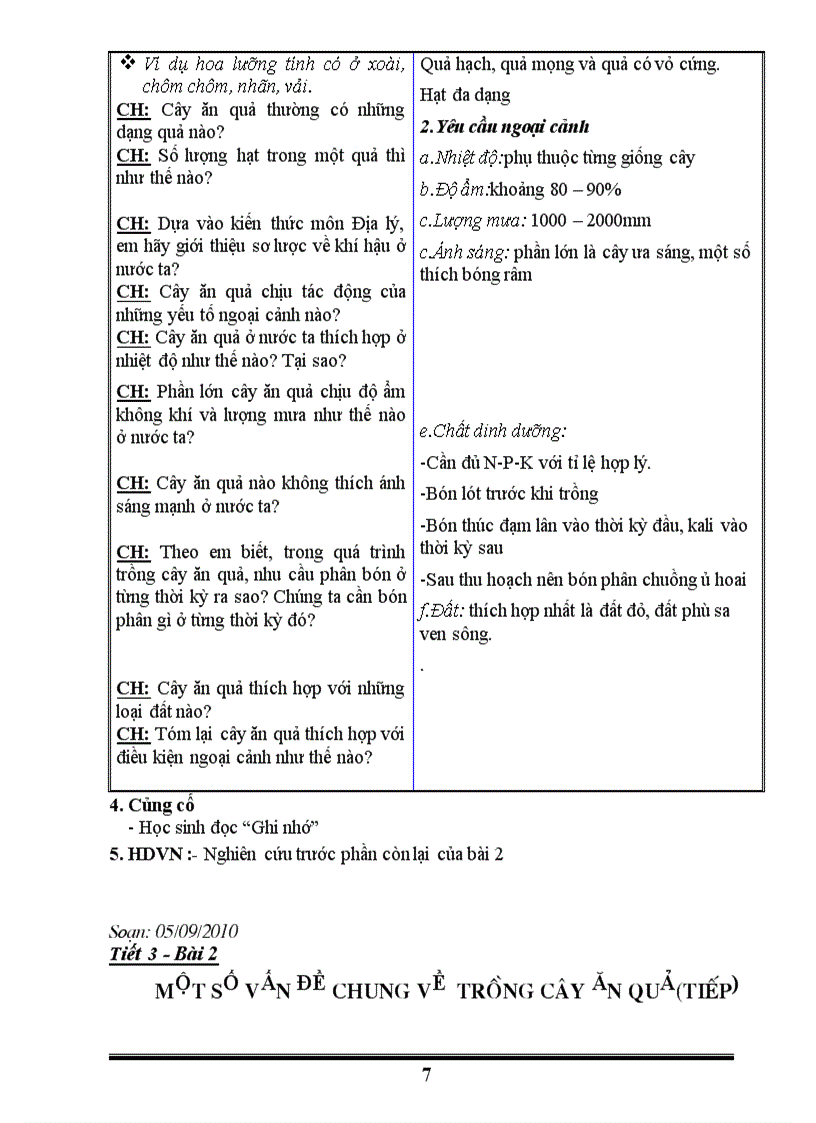 image for page Giáo án công nghệ 9 2010 2011