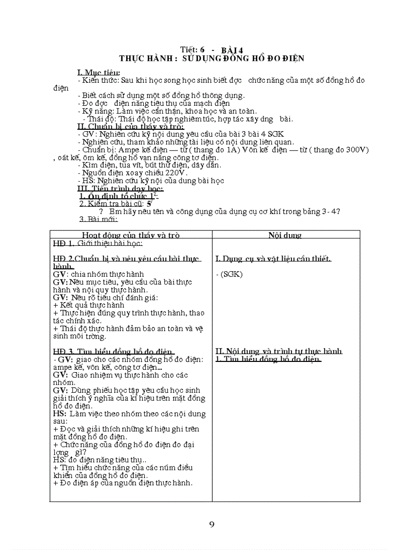 image for page Giao an cong nghe 9 day du 2010 2011