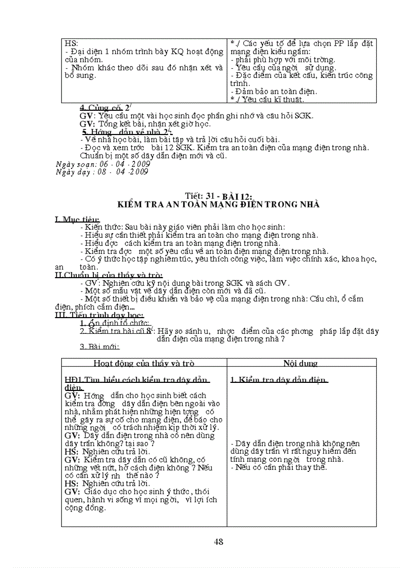 image for page Giao an cong nghe 9 day du 2010 2011