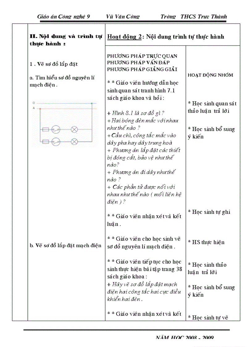 image for page Giáo án công nghệ 9 Điện