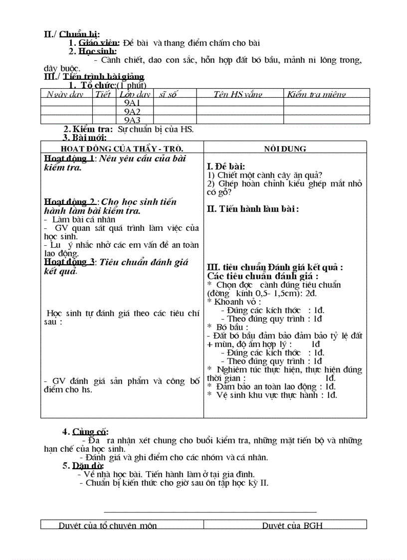 image for page Giao an cong nghe 9 TCAQ