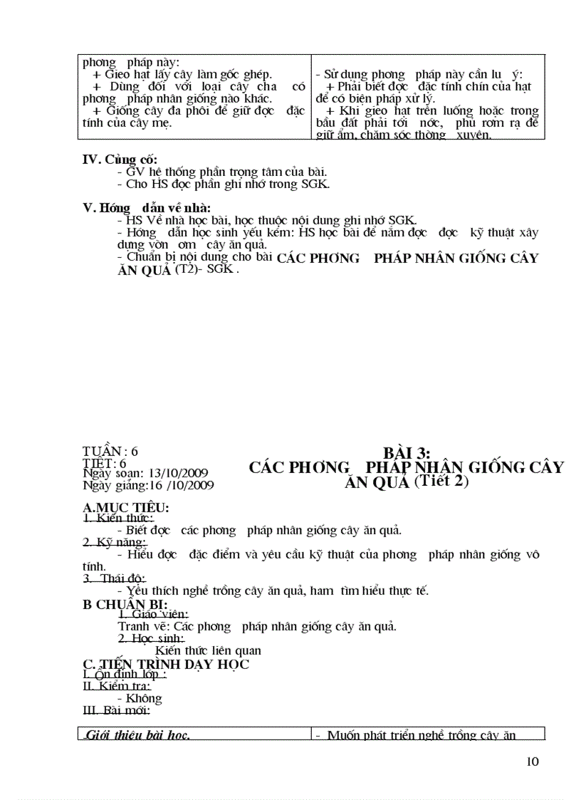 image for page Giao an cong nghe 9 trong trot 2010