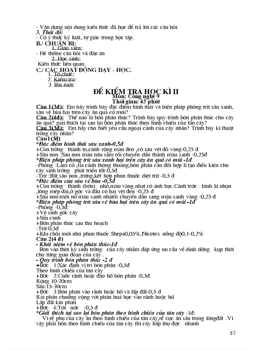 image for page Giao an cong nghe 9 trong trot 2010