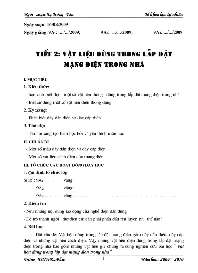 image for page Giao an cong nghe 9 tuan 2