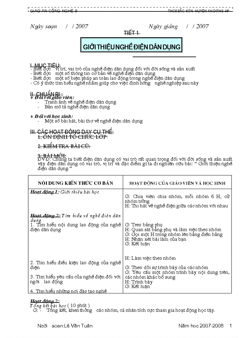 image for page Giao an Cong nghe 9 chuan 1