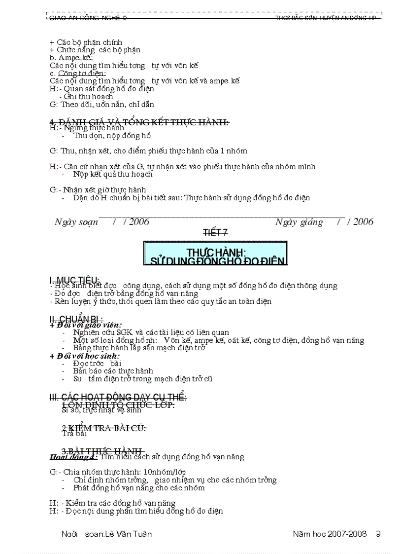 image for page Giao an Cong nghe 9 chuan 1