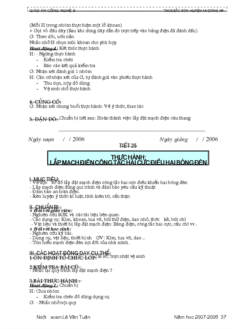 image for page Giao an Cong nghe 9 chuan 1