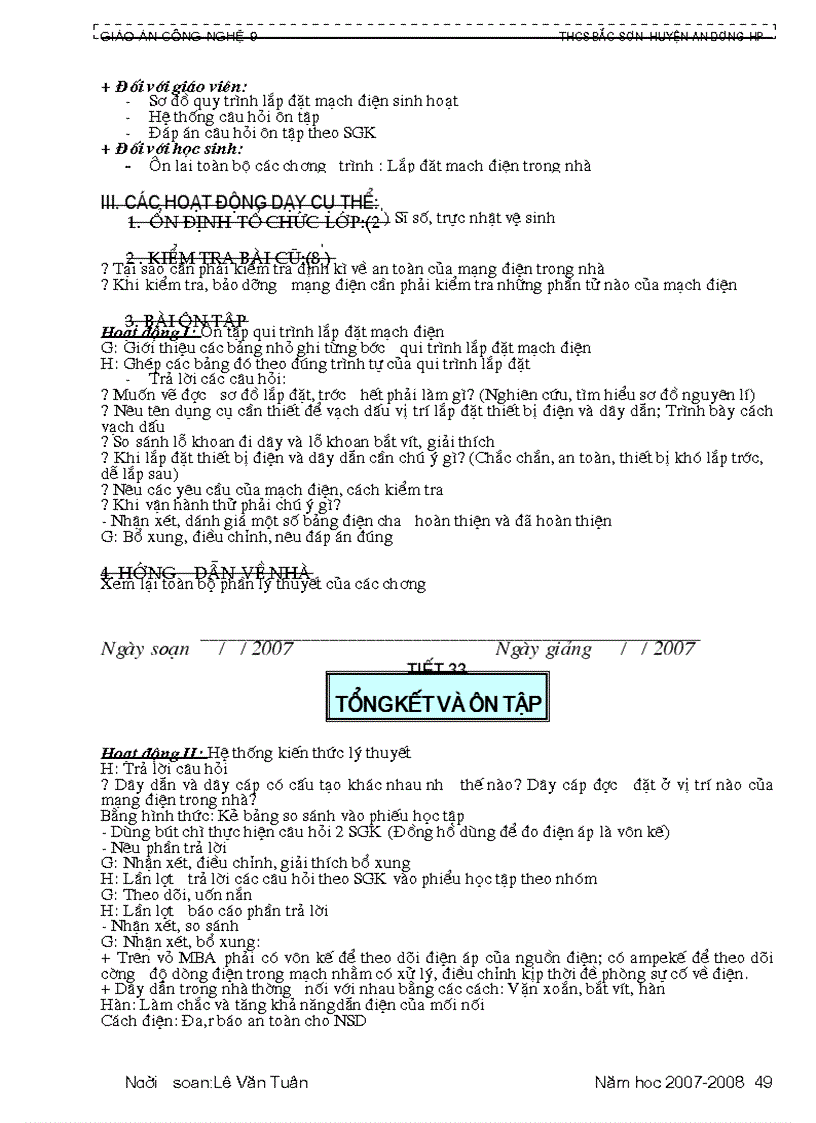 image for page Giao an Cong nghe 9 chuan 1