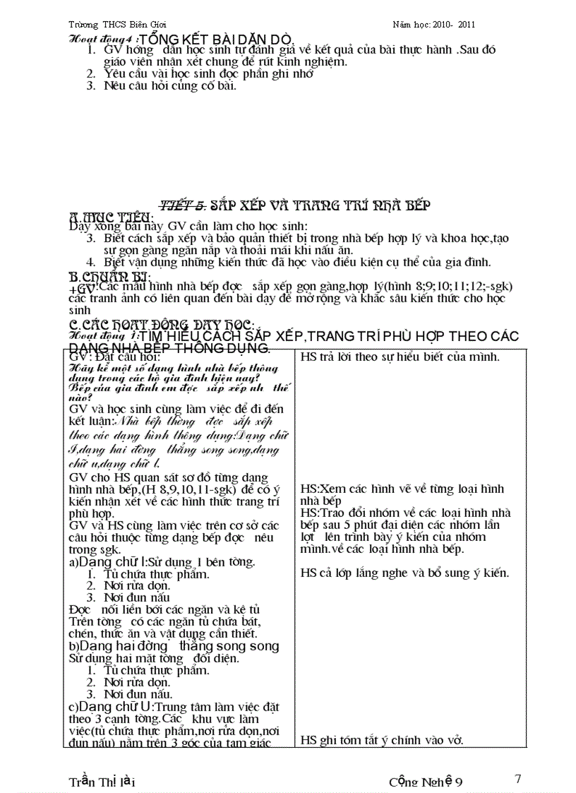 image for page Giáo án công nghệ nấu ăn 9