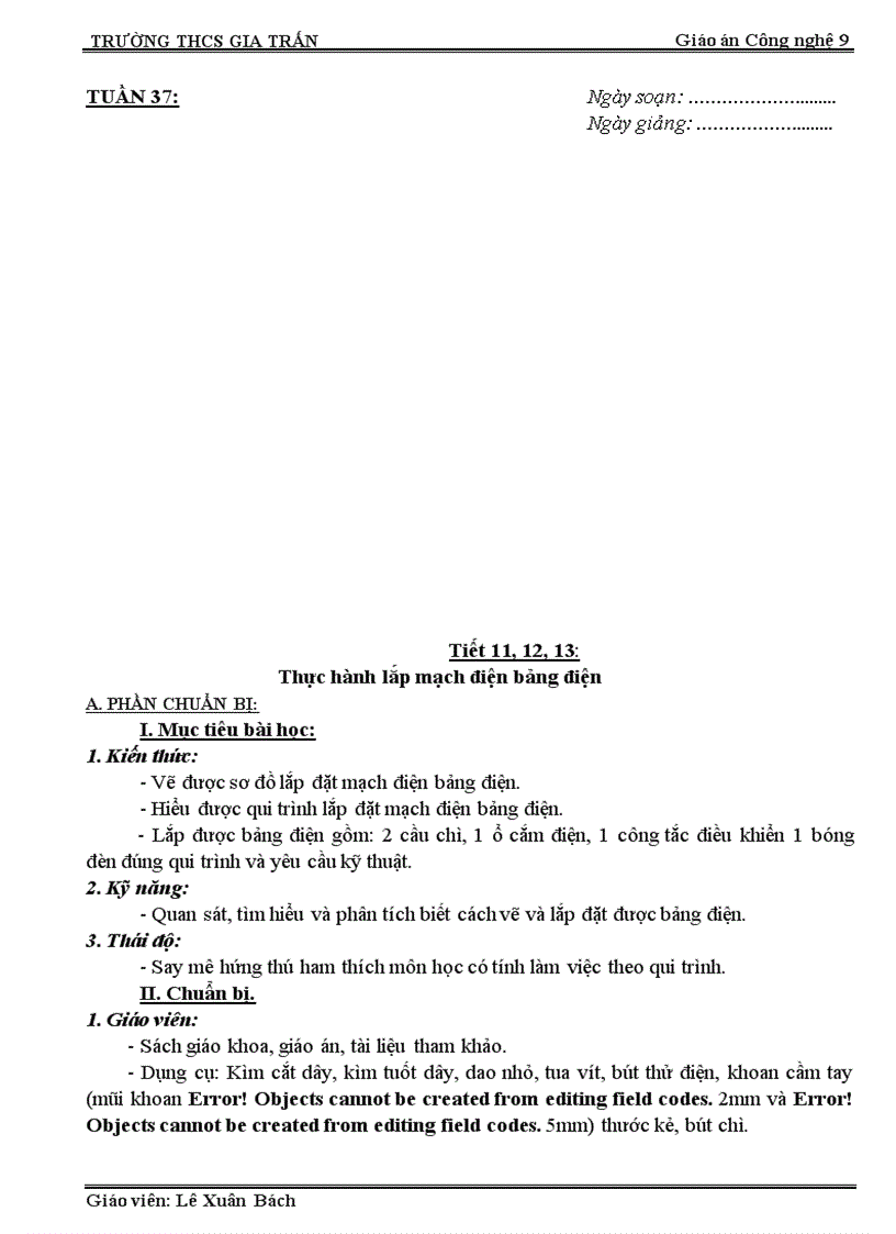 image for page Giao an cong nghe tich hop BVMT chuan da chinh sua 3 cot