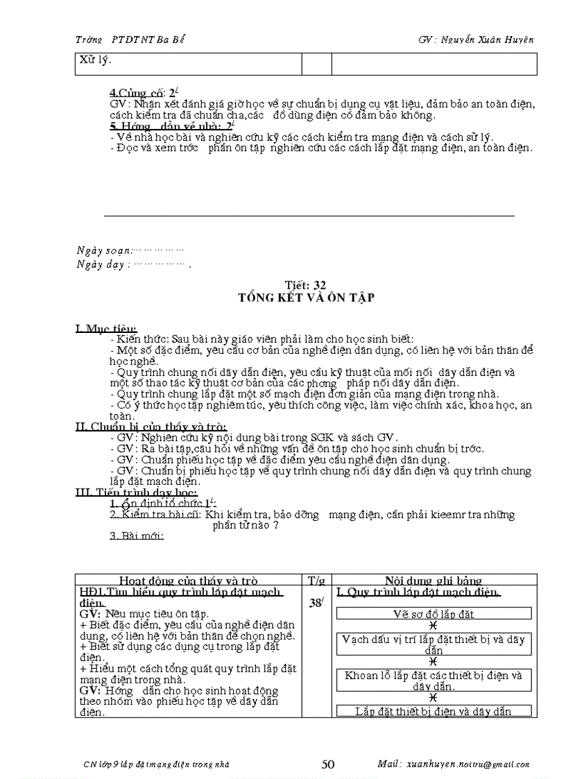 image for page Giao an cong nghi 9 lap dat dien