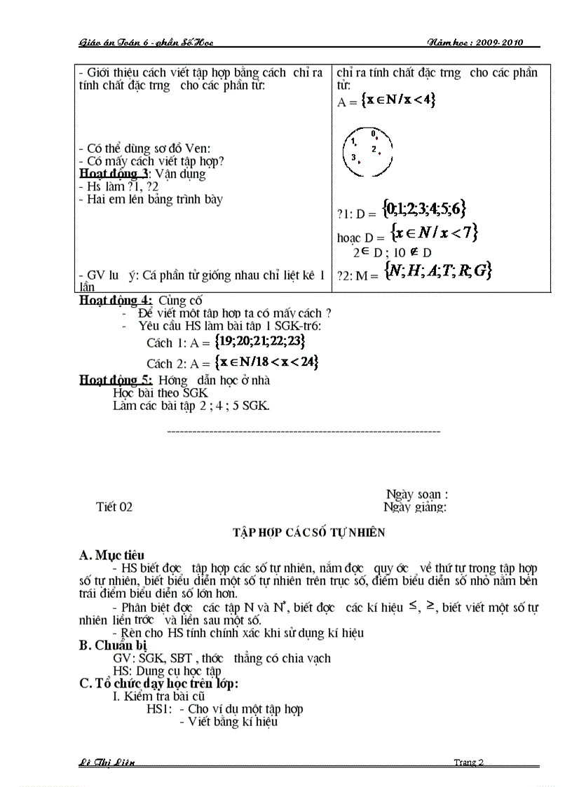 image for page Giao an toan 6 so hoc 1