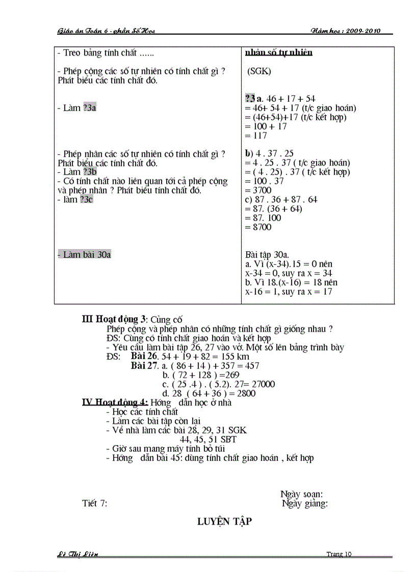 image for page Giao an toan 6 so hoc 1