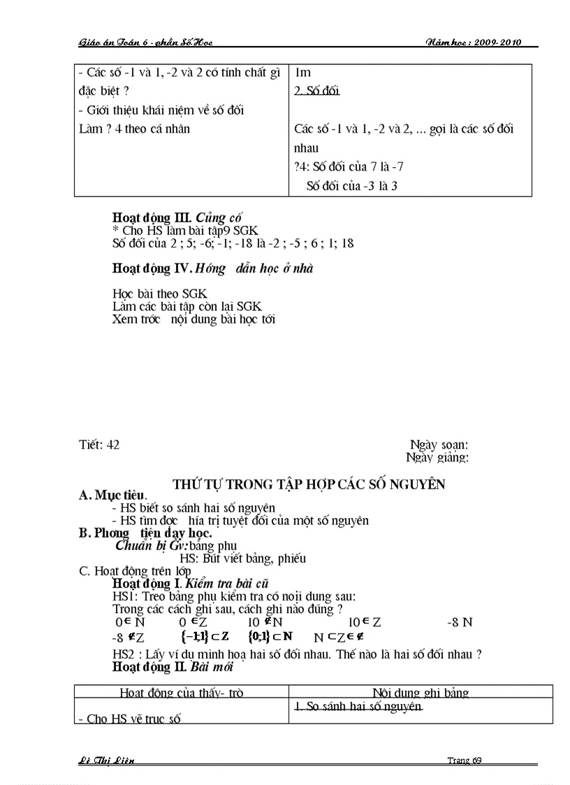 image for page Giao an toan 6 so hoc 1