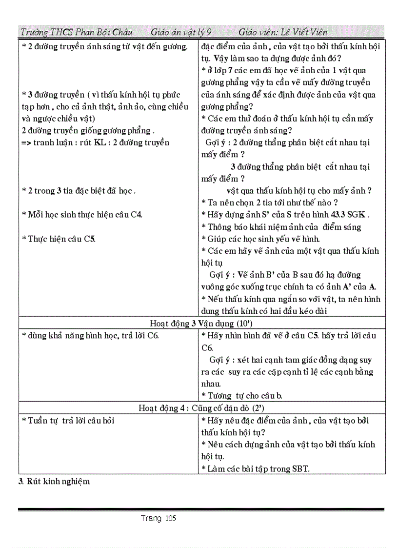 image for page Giáo án vật ly 9 có tích hợp Giáo dục bảo vệ môi trường