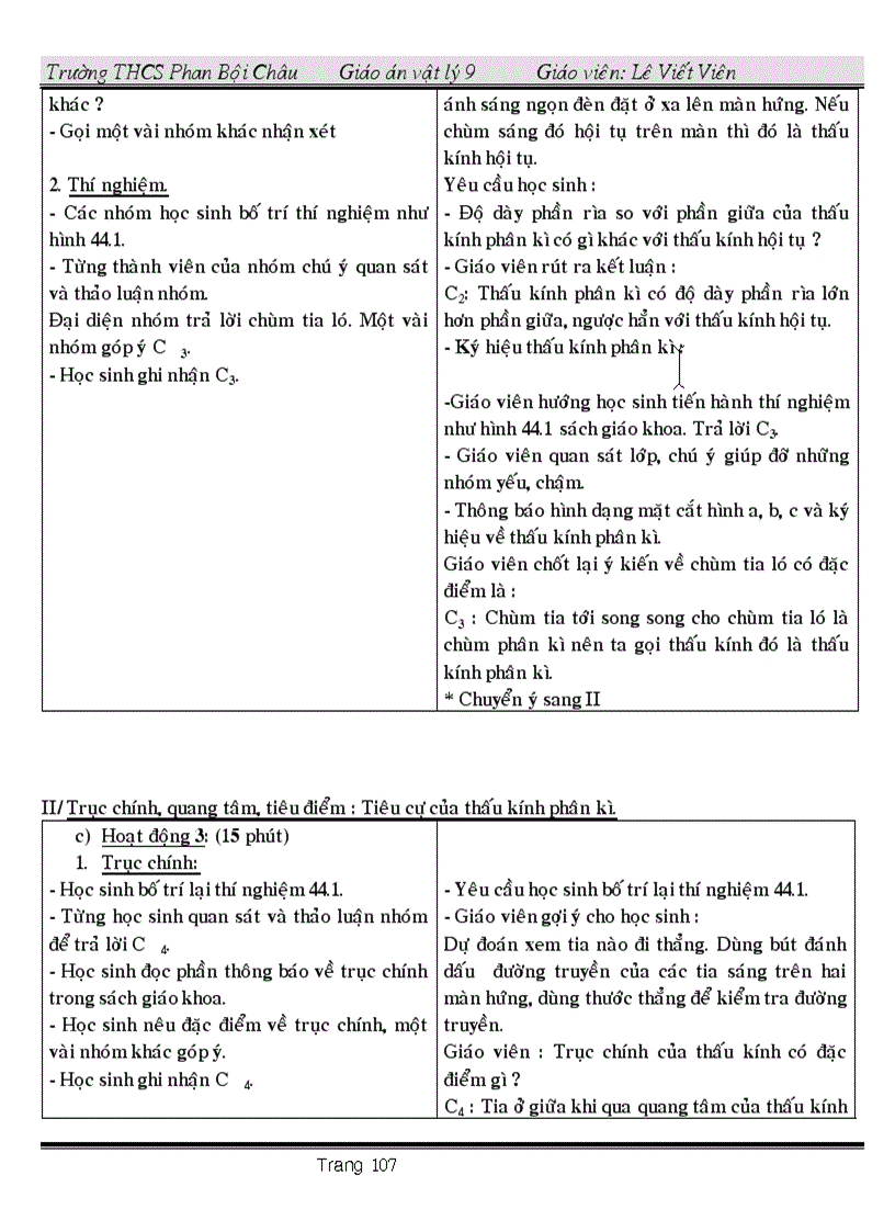 image for page Giáo án vật ly 9 có tích hợp Giáo dục bảo vệ môi trường